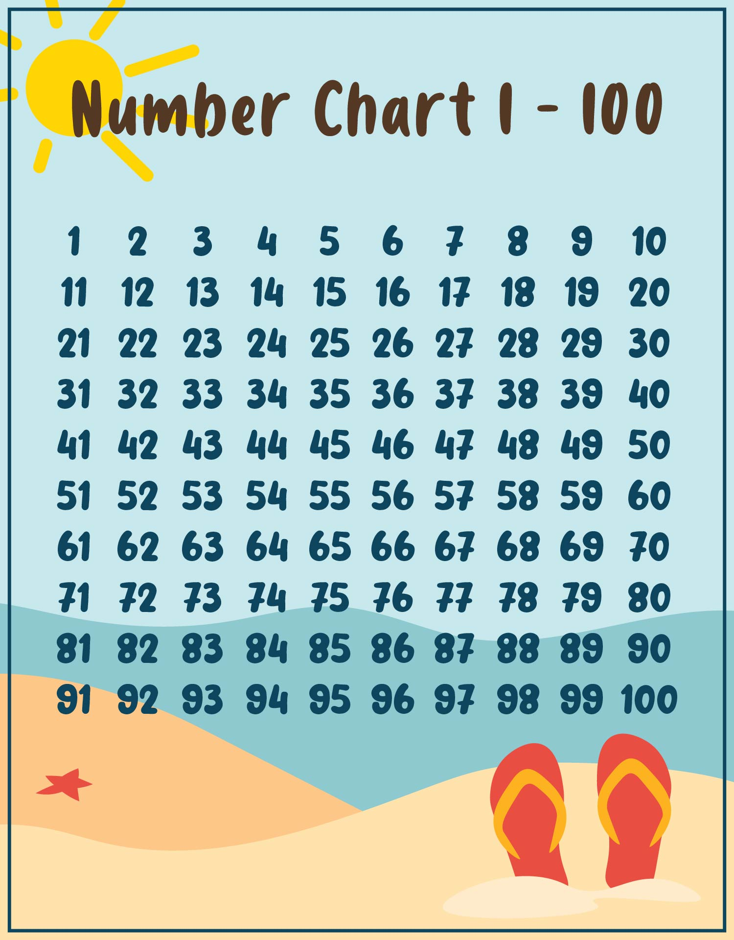 1 100 Chart 20 Free PDF Printables Printablee