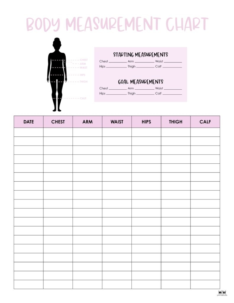 50 Free Printable Body Measurement Chart For Sewing Rmahthorin Jethro 