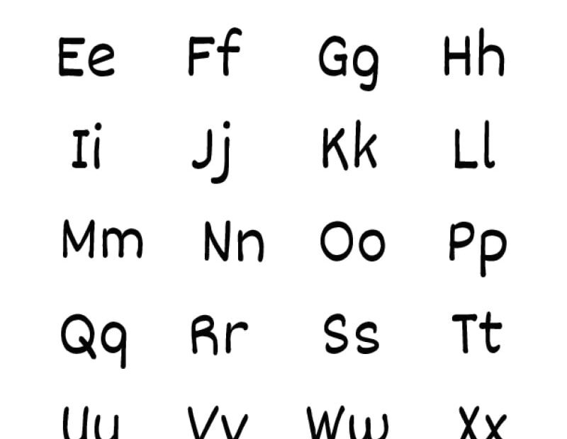 Alphabet Chart Printable Alphabet Printables Alphabet 56 OFF