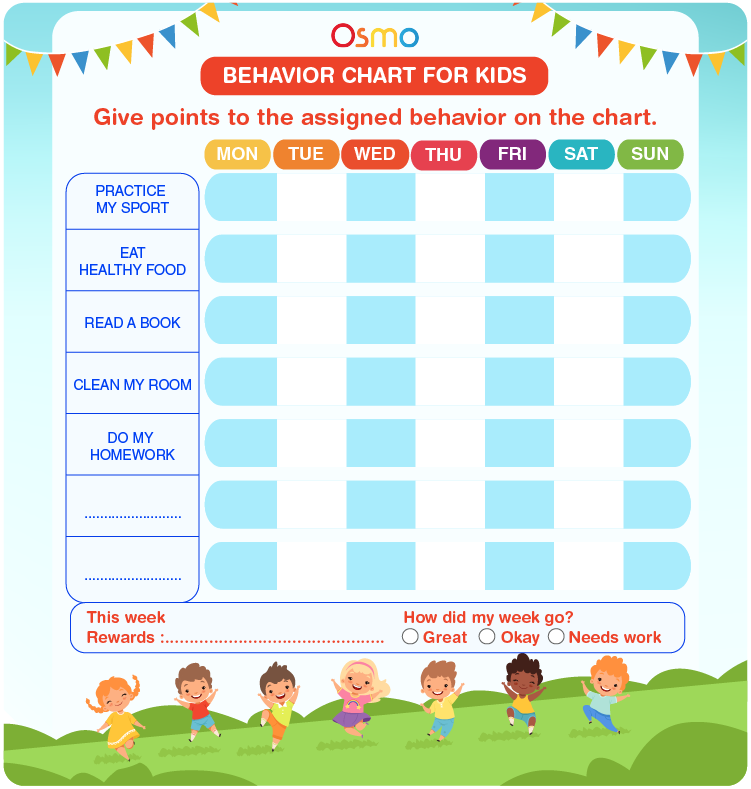Behavior Chart For Kids Download Free Printables BehaviorChart