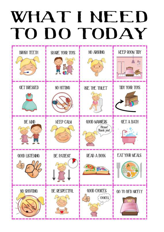 Free Printable Adhd Behavior Charts PrintableBehaviorChart