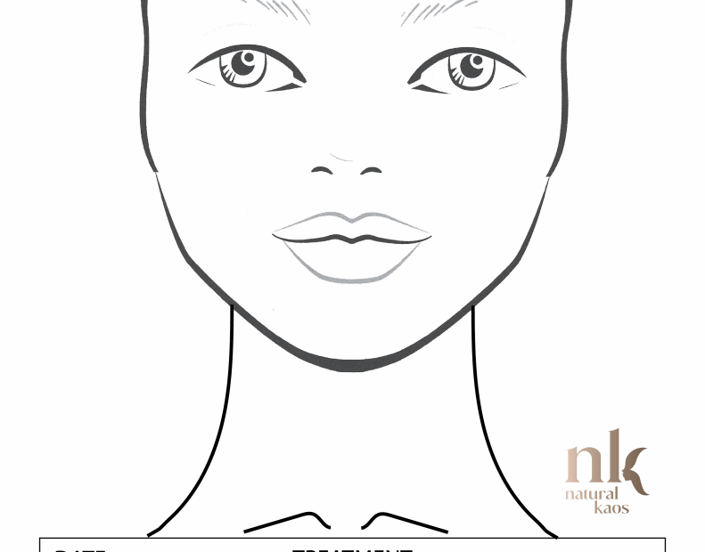 Free Printable Botox Face Chart Free Printable