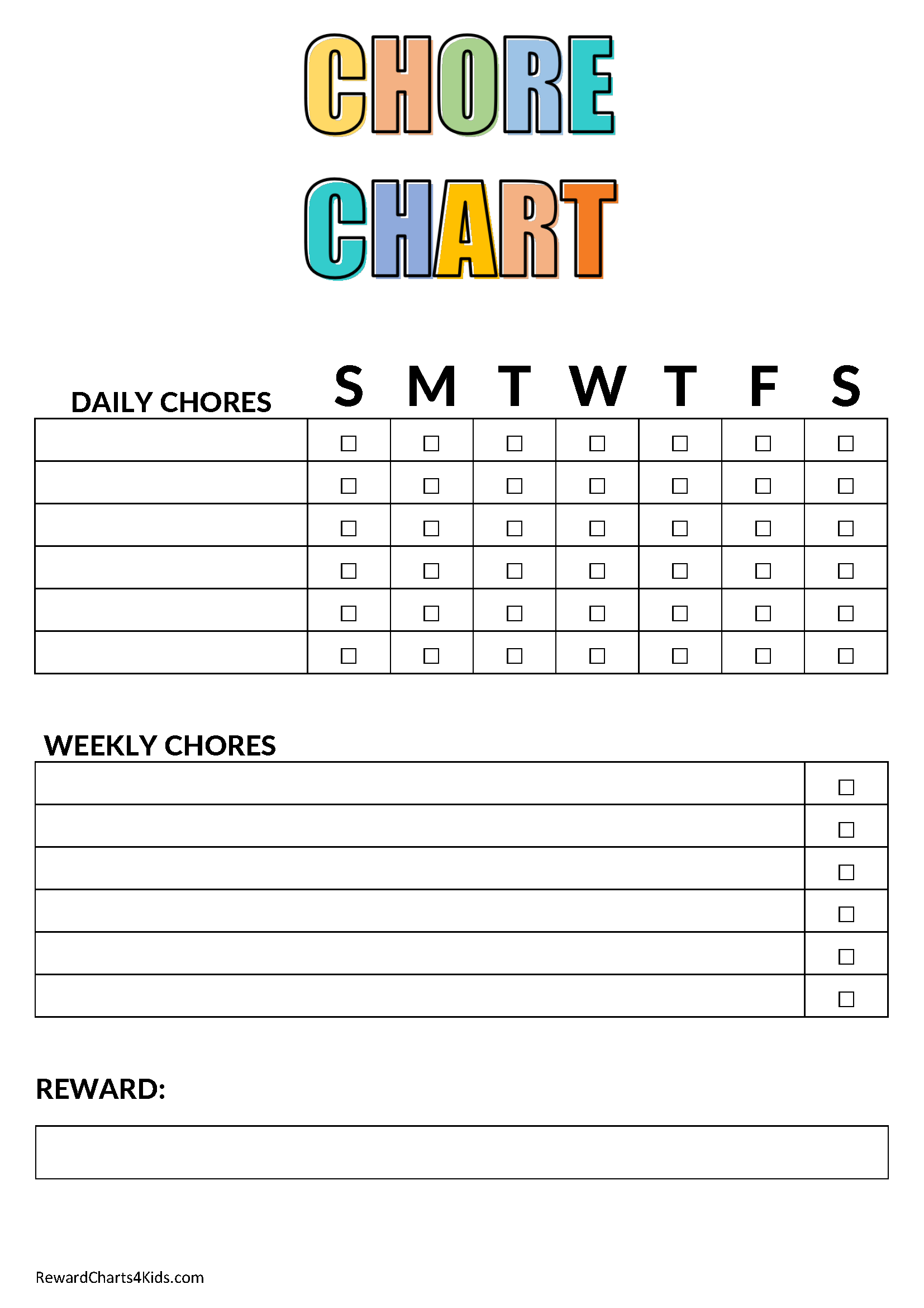 Free Printable Chore Chart For Multiple Kids Clearance Ids deutschland de