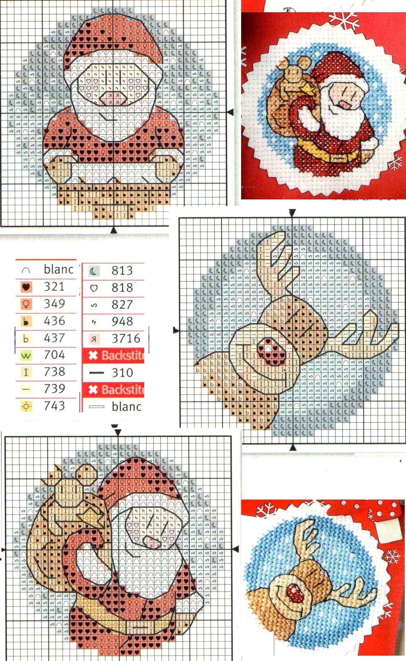 Free Printable Cross Stitch Patterns For Christmas Printable 