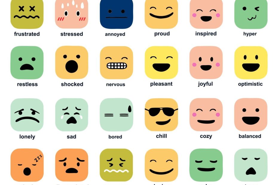 Free Printable Emotions Chart Emotions Cards Emotion Chart Emotion