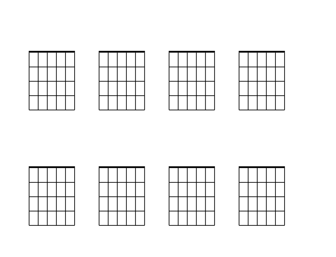 Free Printable Printable Blank Chord Charts For 3Sting Shovel Guitar 