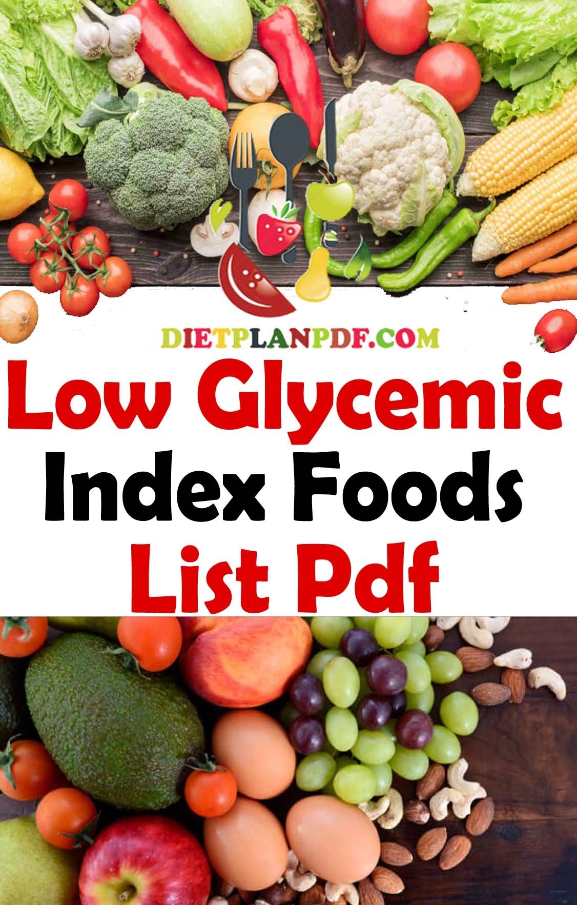 Low Glycemic Index Foods Chart Free Printable 20 Best Printable Low 