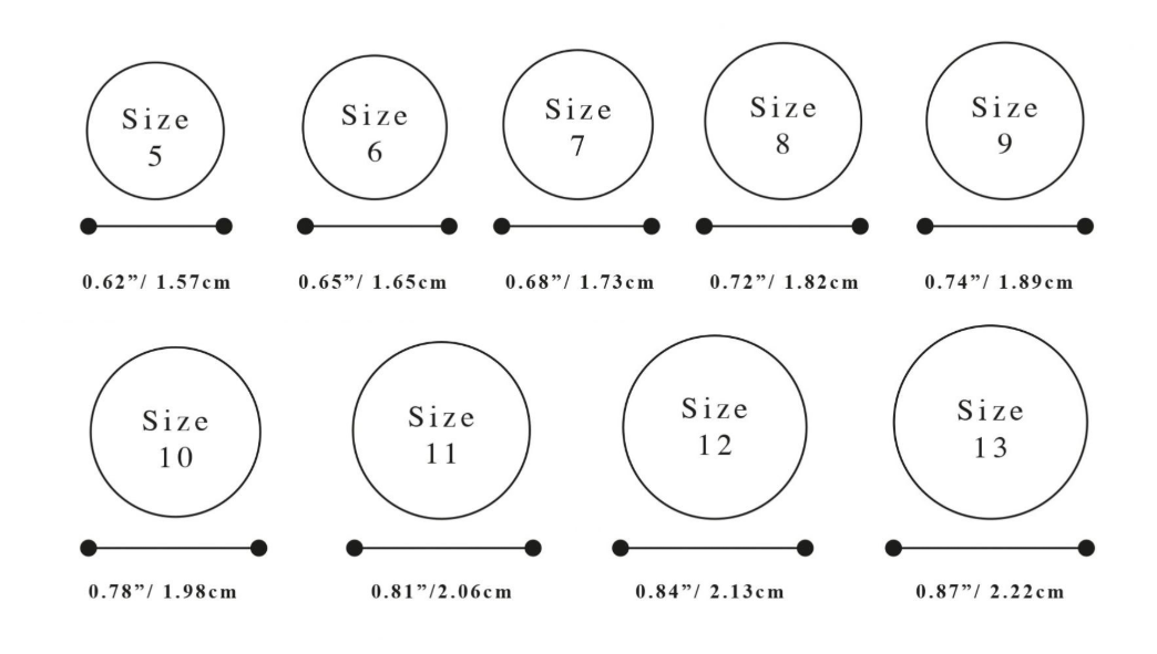Men 39 s Ring Size Chart Printable