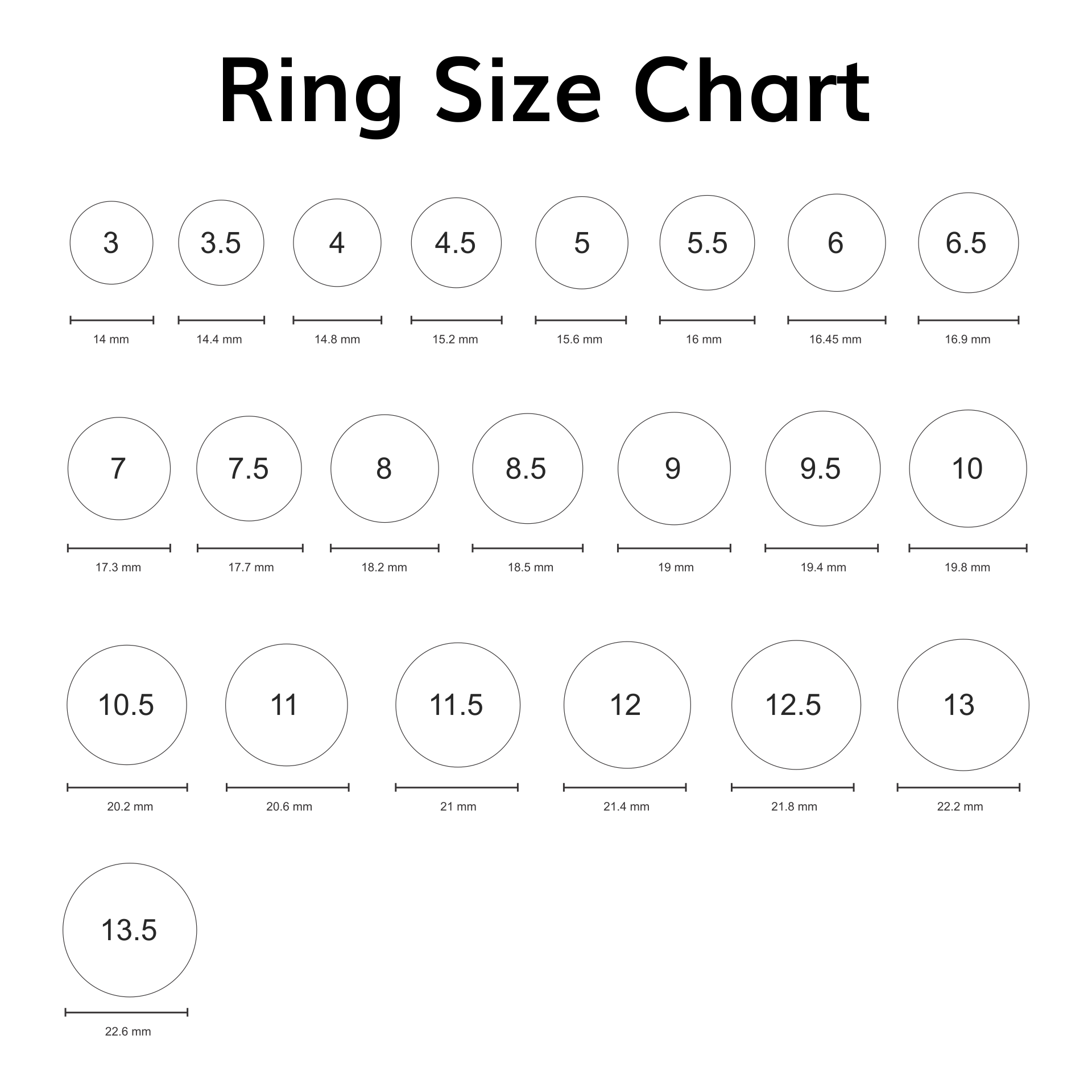 Men S Ring Size Chart Printable Pdf Almuhja