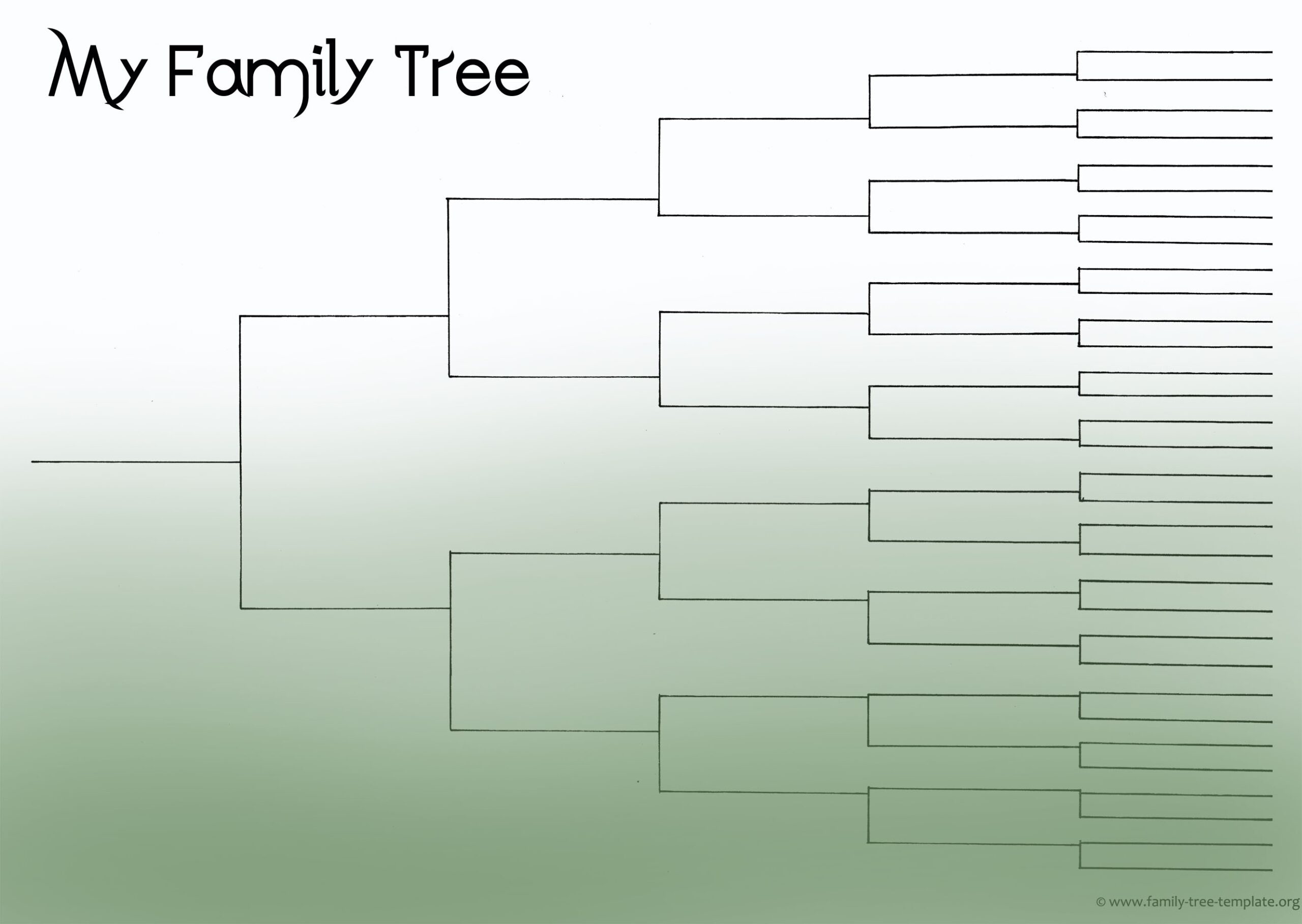 My Family Tree Printable Sekatx