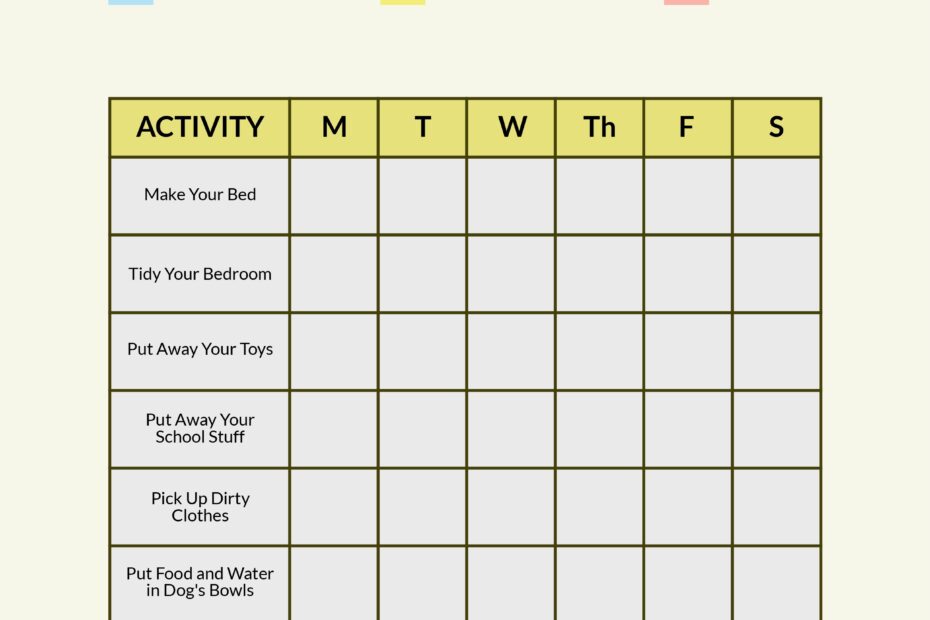 Printable Behavior Chart Unicorn Behavior Chart Behav Vrogue co