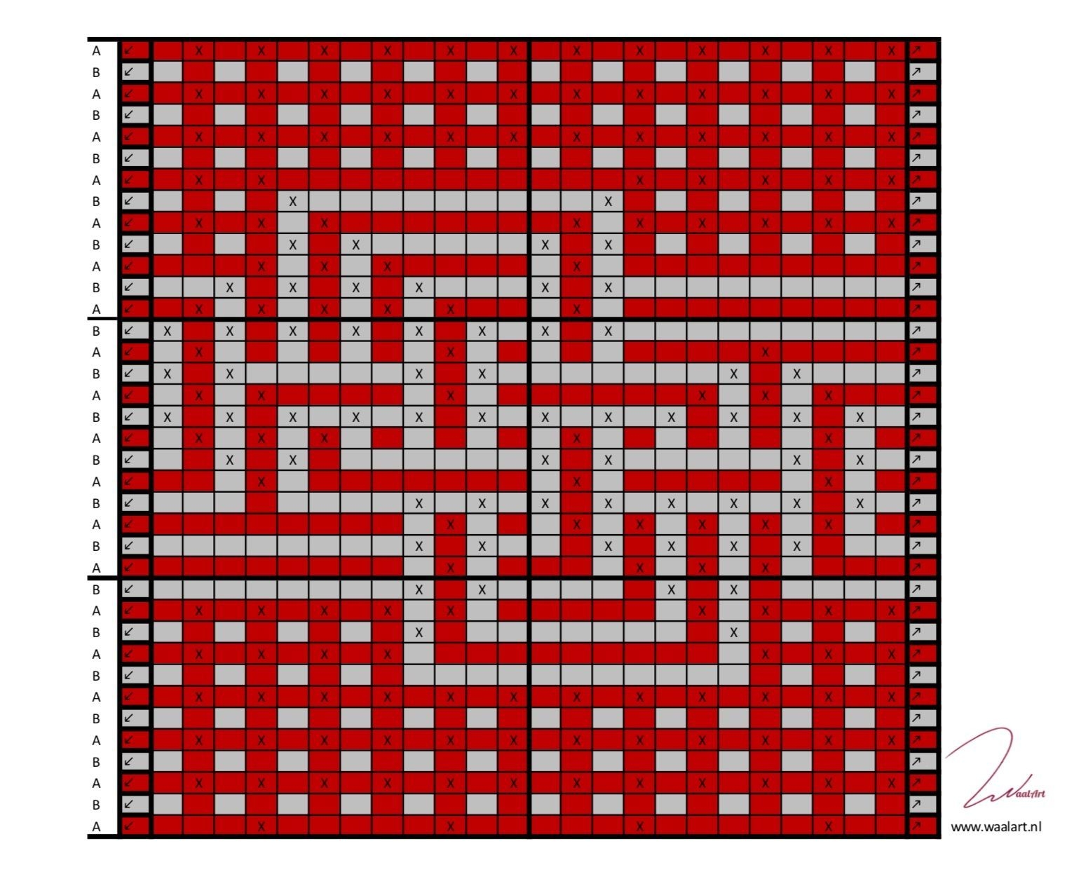 Printable Mosaic Crochet Pattern Charts Printable Calendar