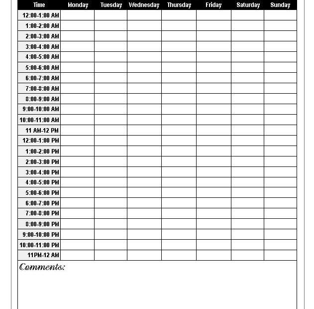 Printable Newborn Feeding Chart Printable Yearly Calendar