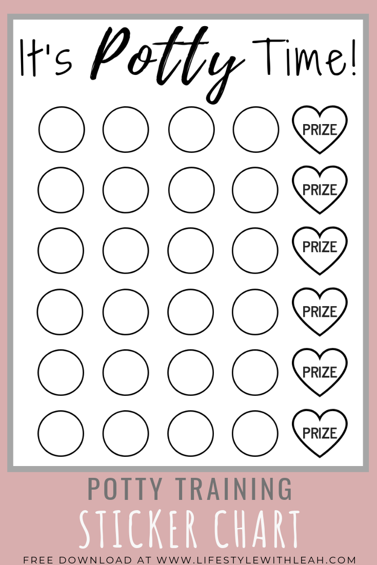 Printable Potty Chart For Stickers Dev onallcylinders