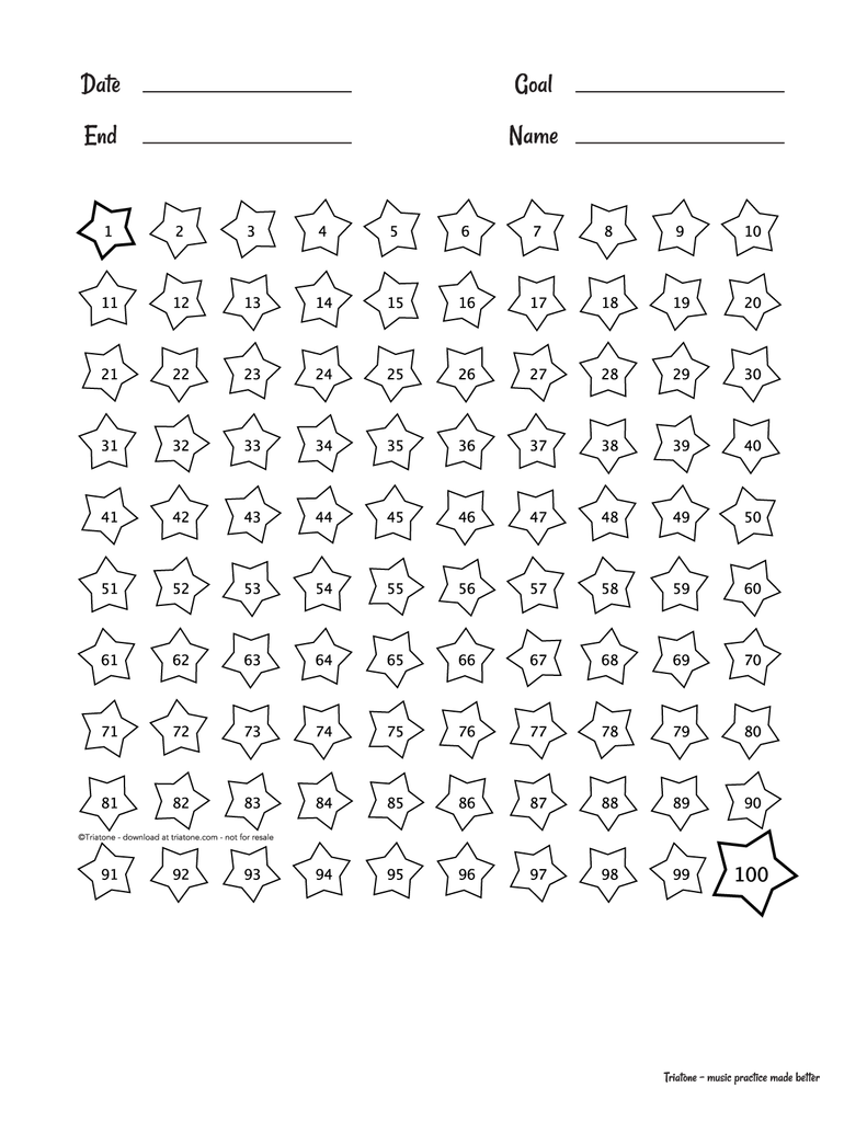 Printable Star Chart Printable Words Worksheets