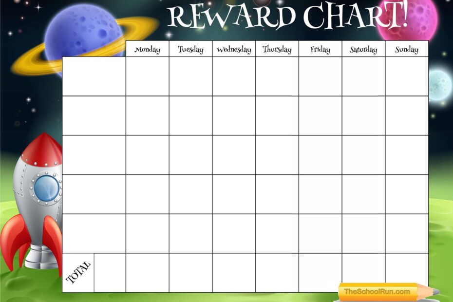 Printable Sticker Reward Chart