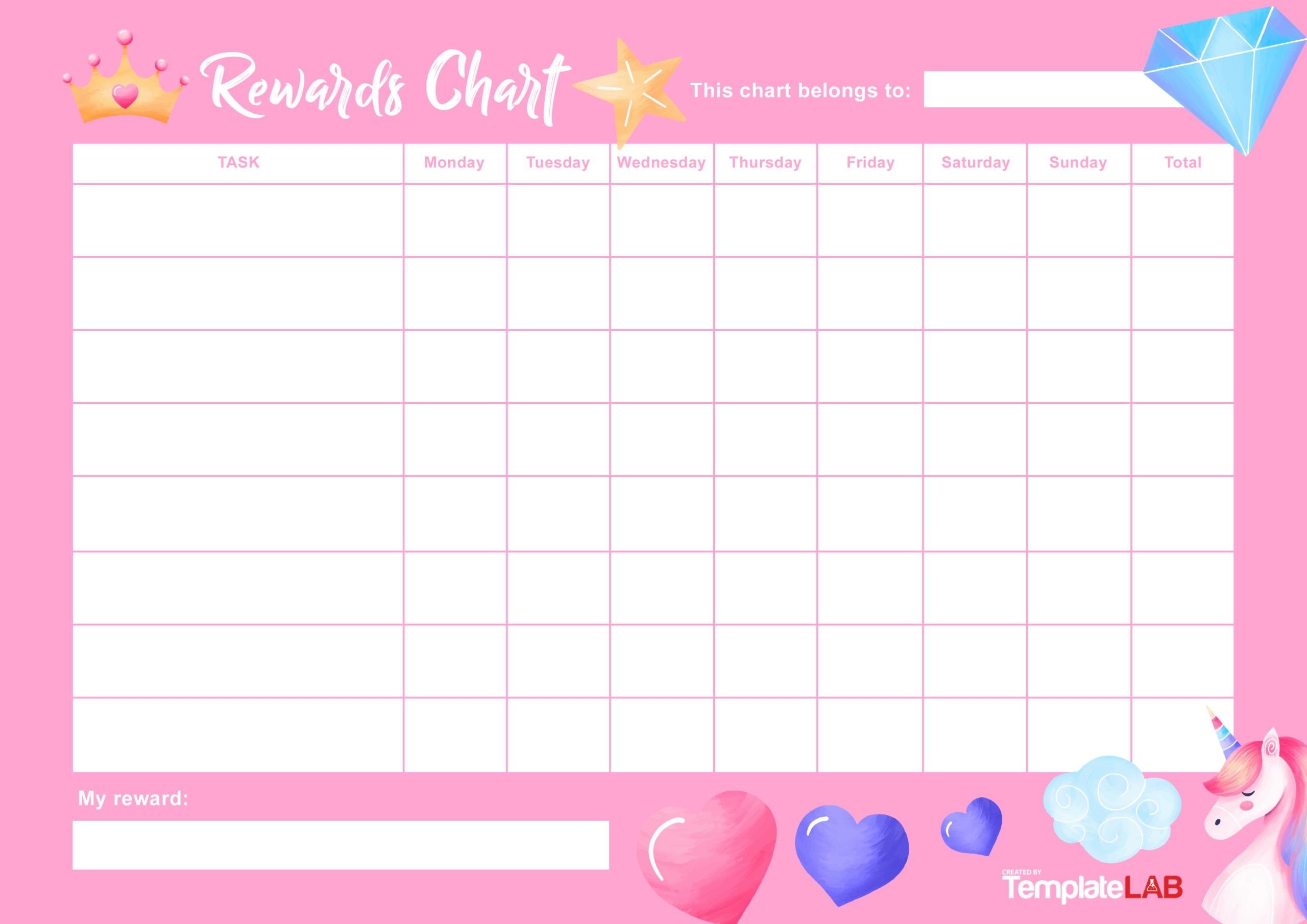 Reward Charts Printable Free