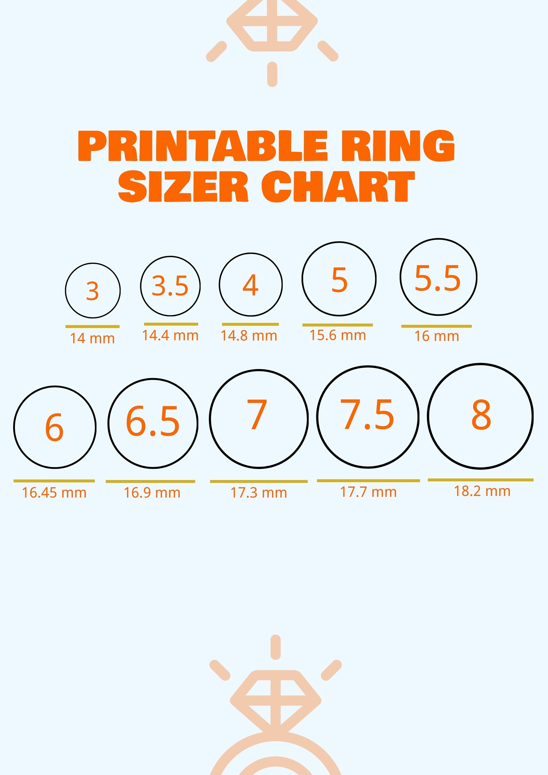 Ring Size Chart Printable Vrogue co