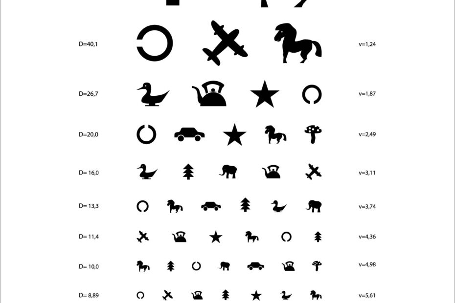 Snellen Eye Chart 10 Free PDF Printables Printablee