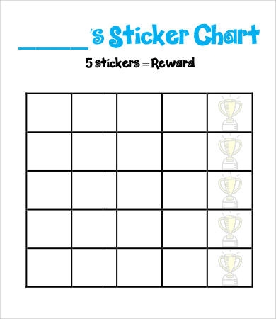 Sticker Chart Printable Pdf TUTORE ORG Master Of Documents
