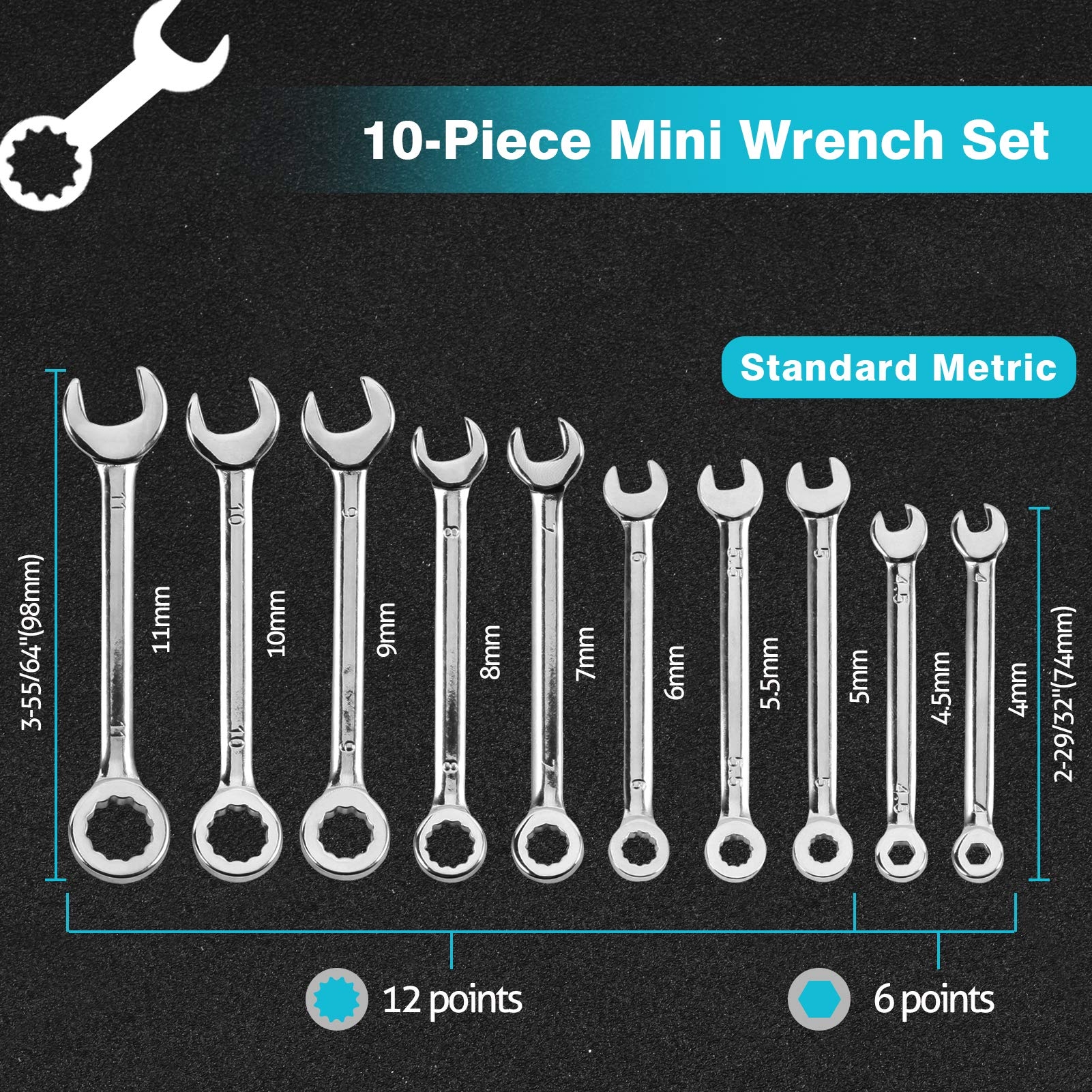 Wrench Sizes Chart From Smallest To Largest 52 OFF